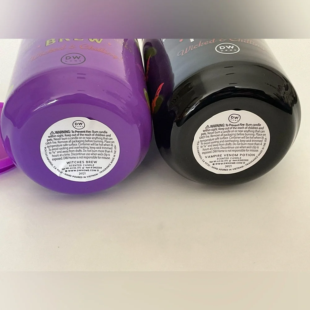 Francesa’s Home Witches Brew and Vampire Venom Potion Candle Set - Picture 4 of 6